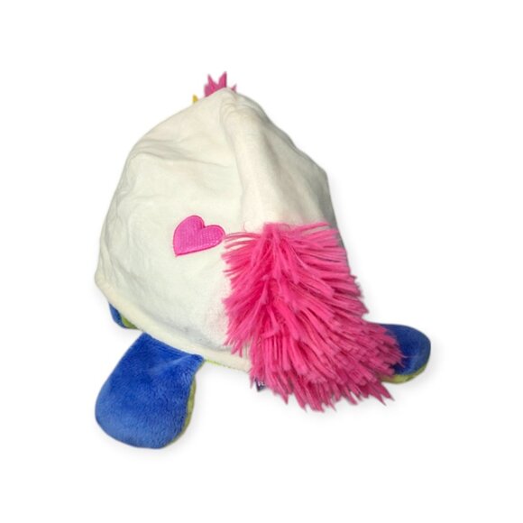 2015 Jay at Play Flip A Zoo Imogen Dragon to Persephone Unicorn Plush Animal 18" - Picture 8 of 16